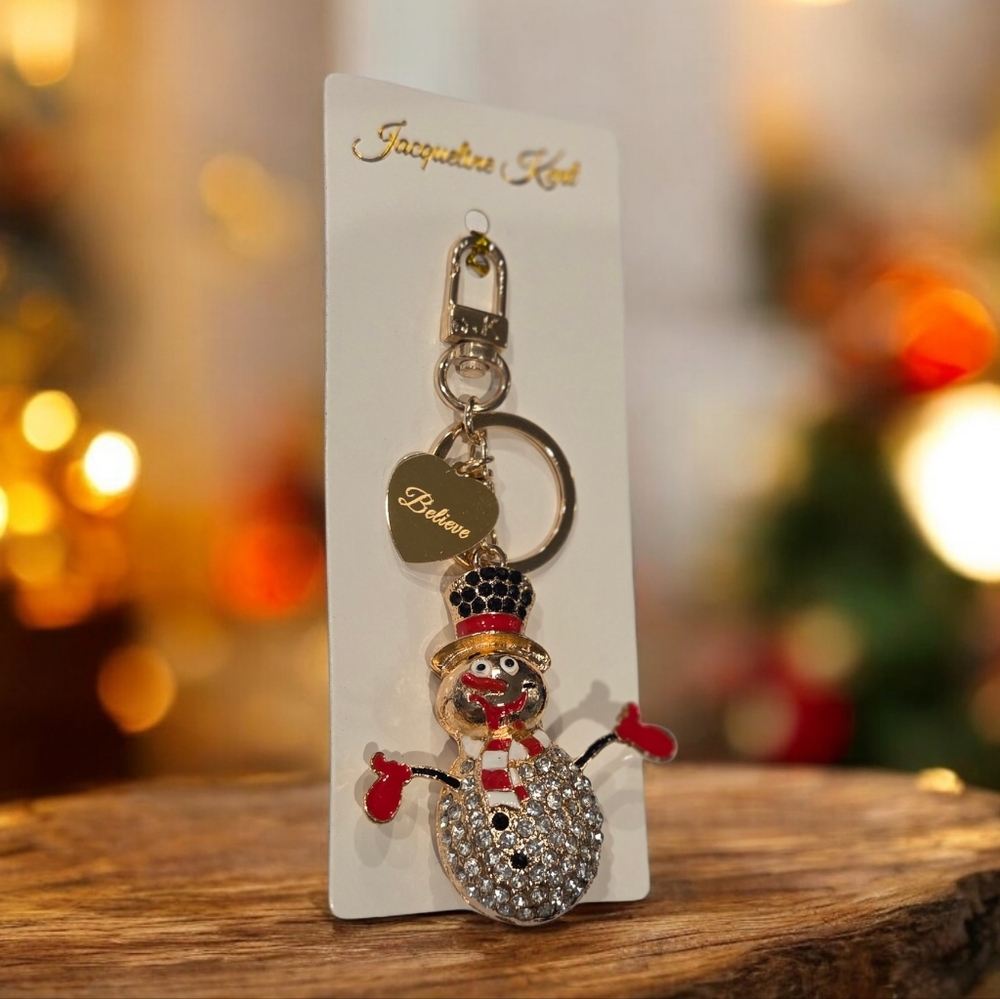 Jacqueline Kent Sir Chillington Bag Charm - Gold and Red